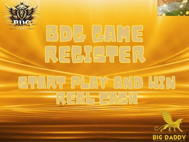 BDG Game registration and sign up